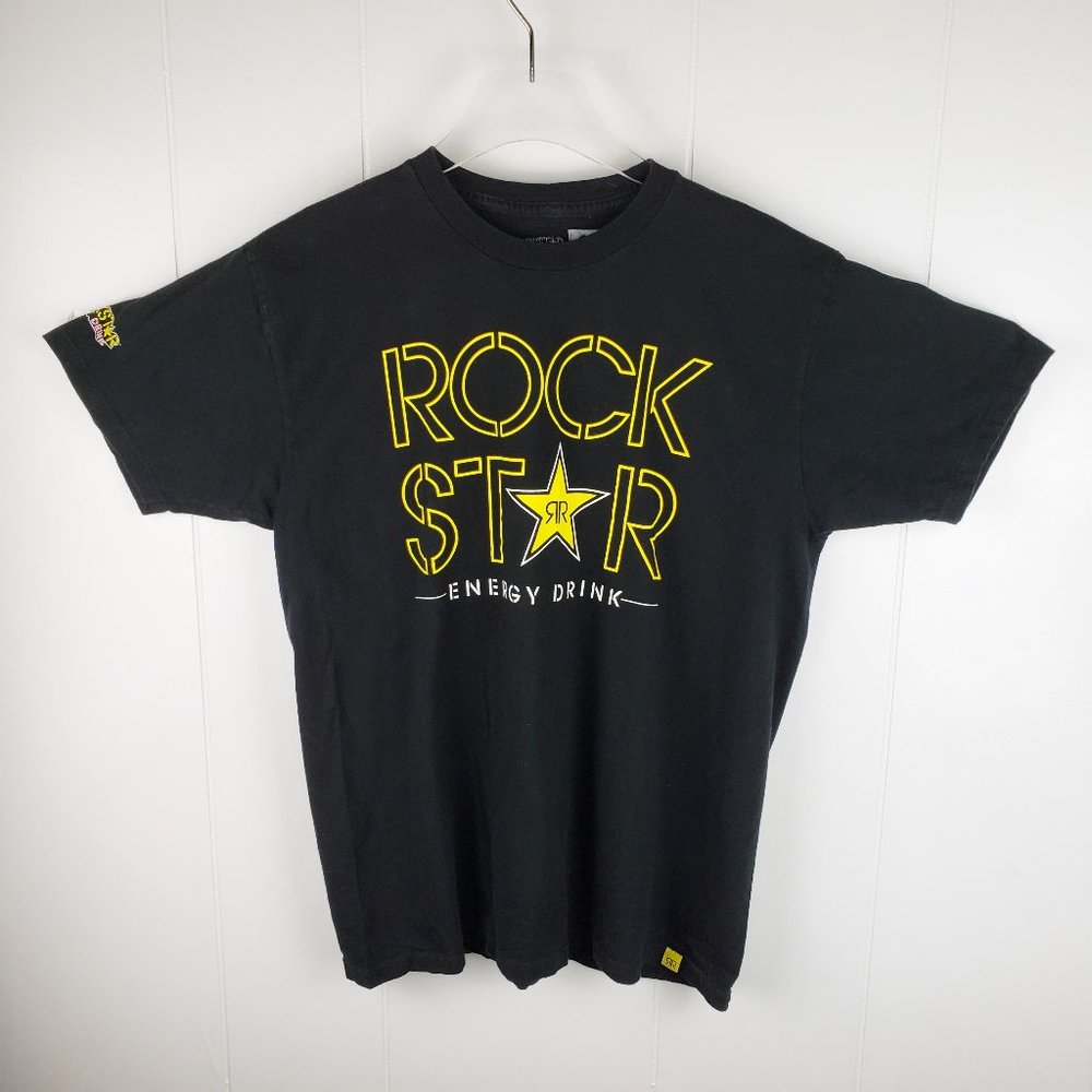 ROCK STAR ENERGY DRINK Graphic T-Shirt - Size L